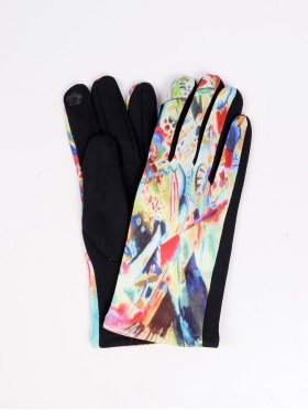 Oil Painting Design Touch Screen Glove